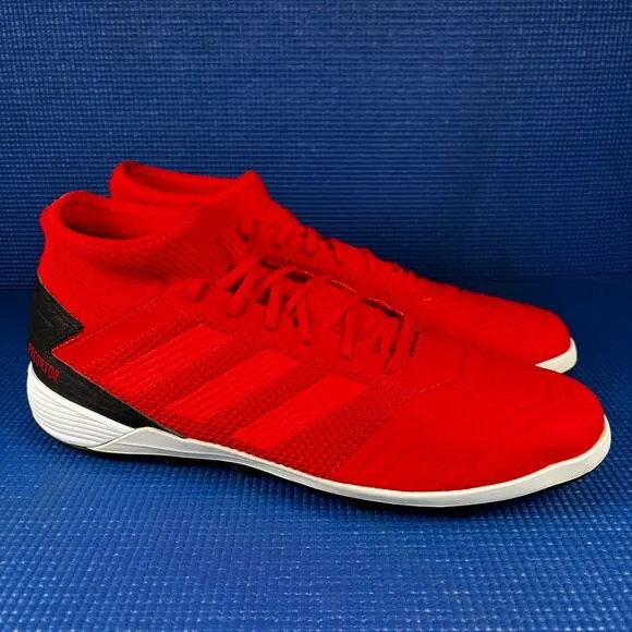 🔴 ADIDAS PREDATOR TANGO 19.3 Men`s Size 10 Red Black Soccer Turf Cleats D97962