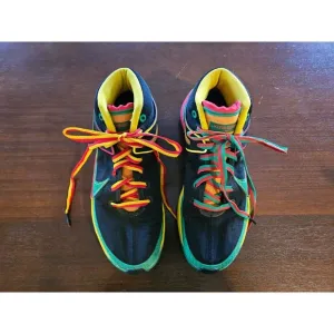 2020-Nike KD 13 Rasta Jamaican Kevin Durant Sneaker #DC0010-001 Size 8.5