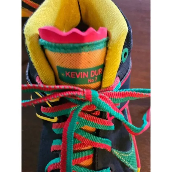 2020-Nike KD 13 Rasta Jamaican Kevin Durant Sneaker #DC0010-001 Size 8.5