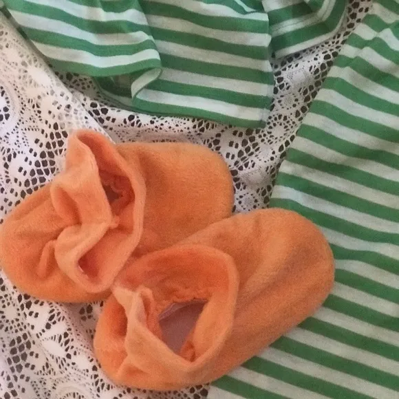 6 Piece Baby Pumpkin Halloween Costume