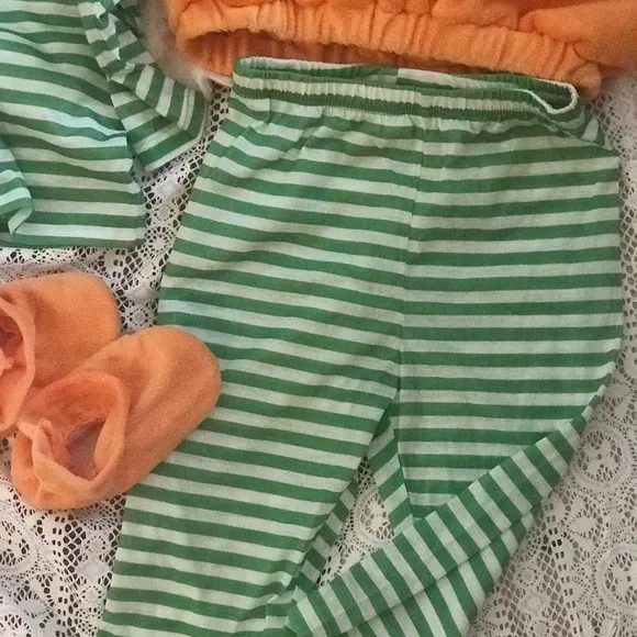 6 Piece Baby Pumpkin Halloween Costume