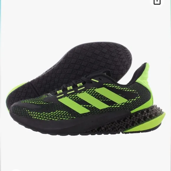 Adidas 4DFWD Pulse Shoes in neon green and black Size 7 men 8.5 women