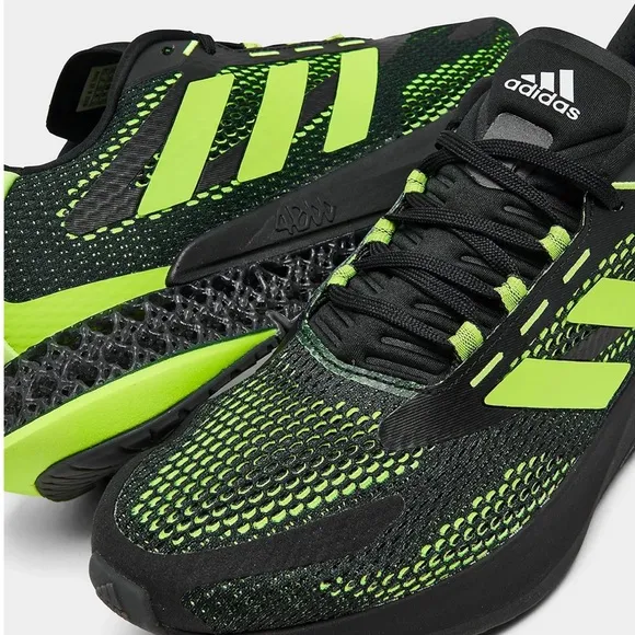 Adidas 4DFWD Pulse Shoes in neon green and black Size 7 men 8.5 women