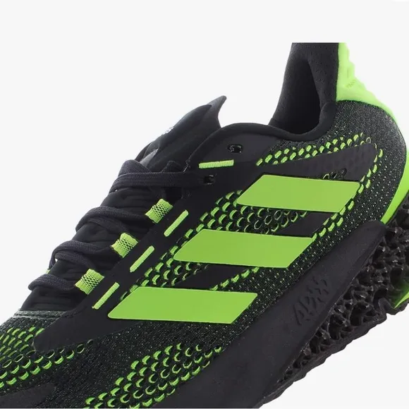 Adidas 4DFWD Pulse Shoes in neon green and black Size 7 men 8.5 women