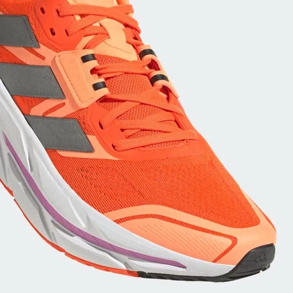 Adidas Adistar CS Running Shoes Impact Orange/Night Metallic GY1698 Size 9