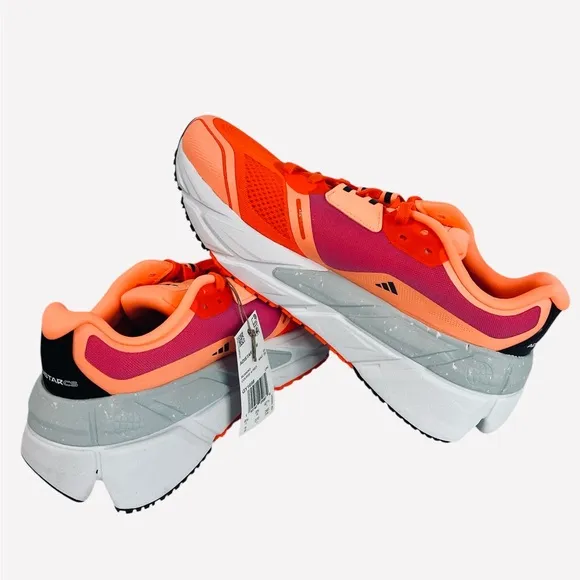 Adidas Adistar CS Running Shoes Impact Orange/Night Metallic GY1698 Size 9