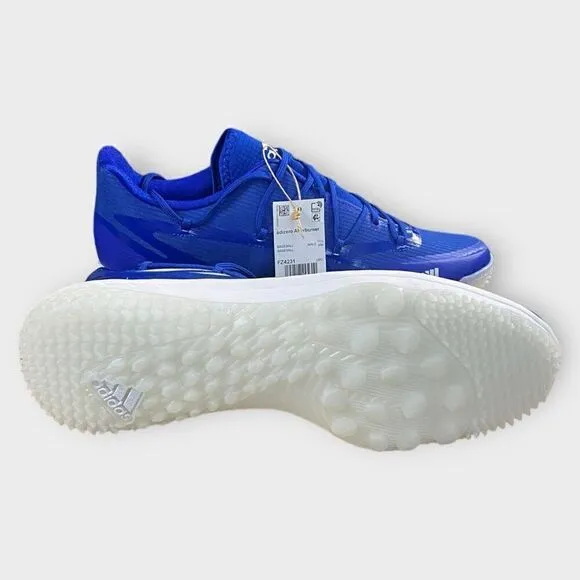 Adidas Adizero Afterburner 8 Baseball Turf Shoes Blue FZ4231 Mens size 12 New