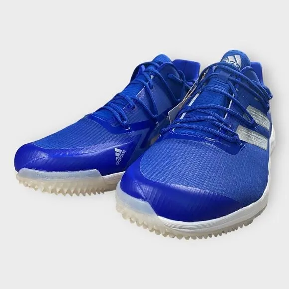 Adidas Adizero Afterburner 8 Baseball Turf Shoes Blue FZ4231 Mens size 12 New