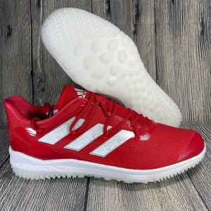 Adidas Adizero Afterburner 8 TF Collegiate Red/Cloud White/Silver Mens FZ4230