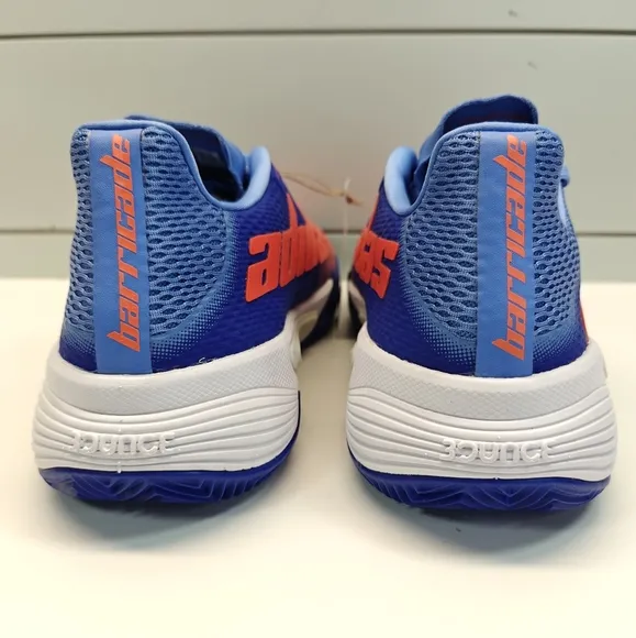 Adidas Barricade Clay Lucid Blue Solar Red HQ8424 Tennis shoes Sneakers Men's 8