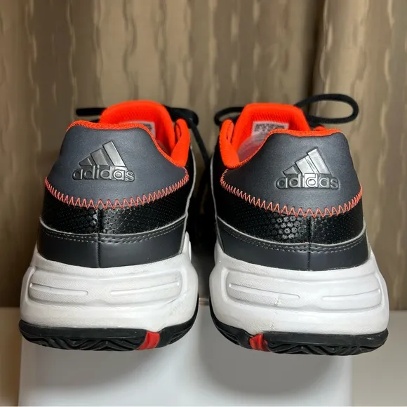 Adidas Barricade Court M Men's 10.5 B23042 Adiprene  Black Orange Athletic Shoes