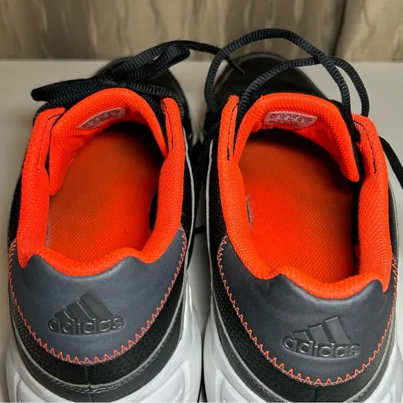 Adidas Barricade Court M Men's 10.5 B23042 Adiprene  Black Orange Athletic Shoes