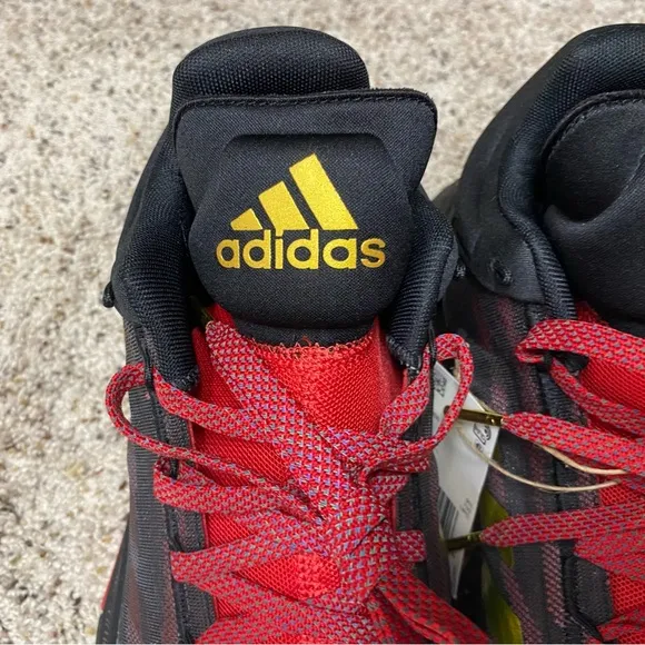 Adidas basketball shoes men’s 10 Derrick Rose 11 Red black sneakers nwt