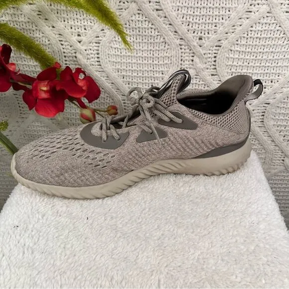ADIDAS |  Beige 2016 AlphaBounce EM Men's Running Athletic Shoes