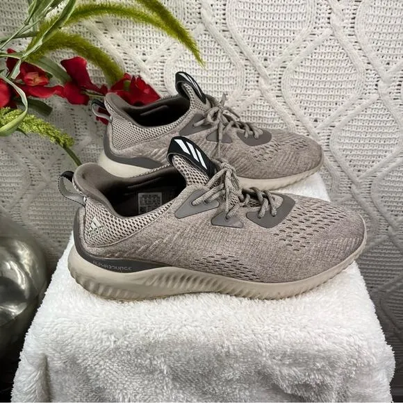 ADIDAS |  Beige 2016 AlphaBounce EM Men's Running Athletic Shoes