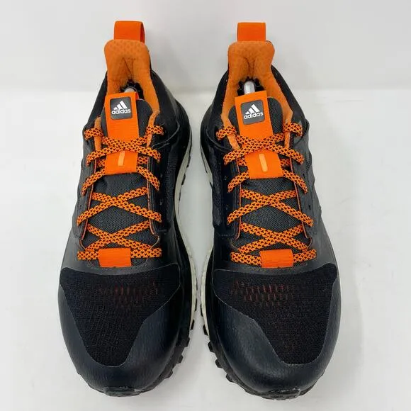 Adidas Black &amp; Orange Supernova Trail Running Shoes Mens Size 7.5