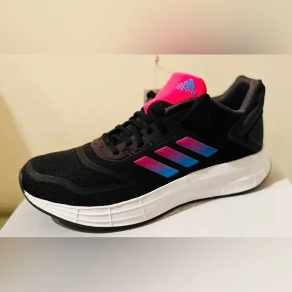 Adidas Black and Pink Sneakers Modern Design