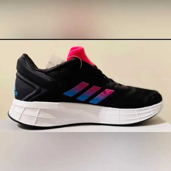 Adidas Black and Pink Sneakers Modern Design