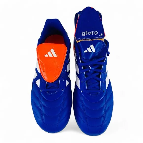 adidas Copa Gloro II FG Firm Ground Blue White Men's Soccer Cleats IG8741