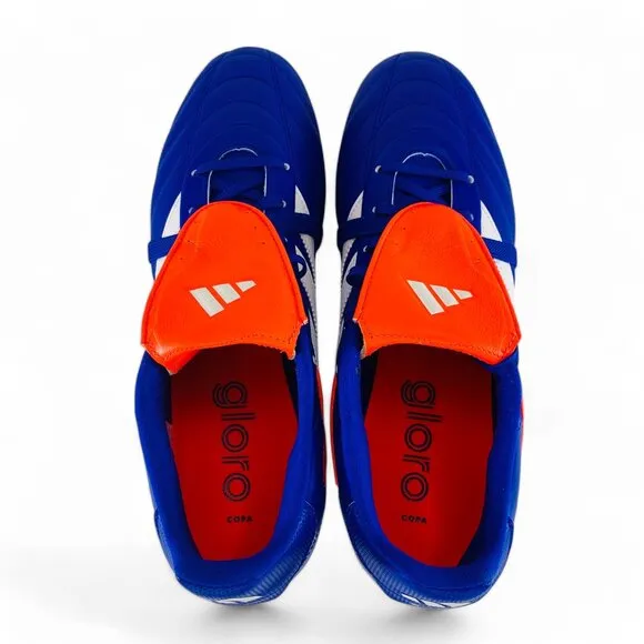 adidas Copa Gloro II FG Firm Ground Blue White Men's Soccer Cleats IG8741
