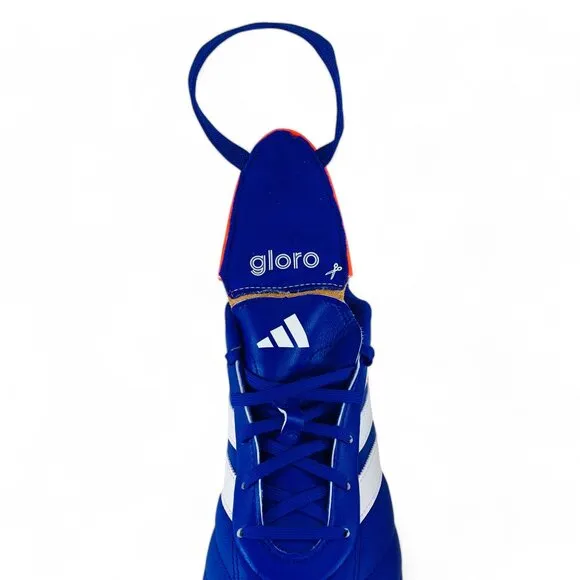 adidas Copa Gloro II FG Firm Ground Blue White Men's Soccer Cleats IG8741