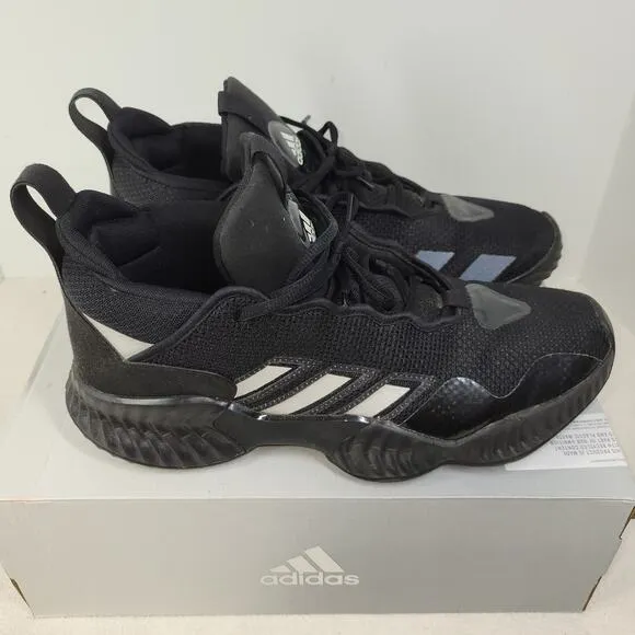 Adidas Court Vision Shoes Mens Sz 11.5 GY0691 Black Sneakers Athletic Sports