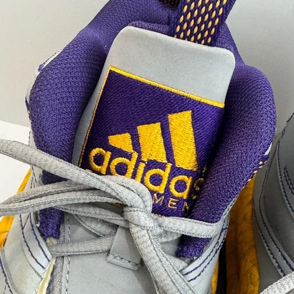 Adidas Crazy 8 Jeremy Lin PE Lakers Grey/Purple Men’s Rare Kobe Sneakers  -10