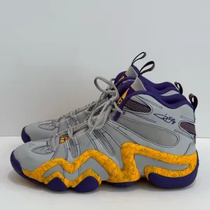 Adidas Crazy 8 Jeremy Lin PE Lakers Grey/Purple Men’s Rare Kobe Sneakers  -10