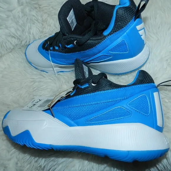 Adidas Dame Certified 2 Low ‘Blue Rush White’ Mens 7.5🆕⌚🏃🏻📦⚡🚚