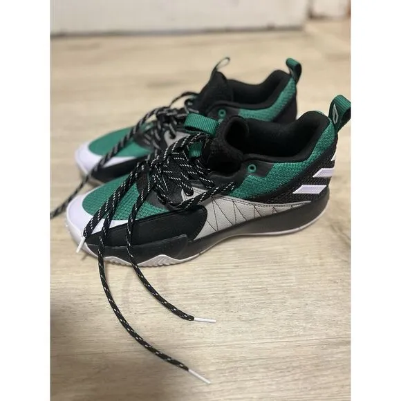 adidas Dame Certified EXTPLY 2.0 'Black Court Green' ID1808 Mens Size 10.5 Shoes