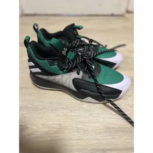 adidas Dame Certified EXTPLY 2.0 'Black Court Green' ID1808 Mens Size 10.5 Shoes