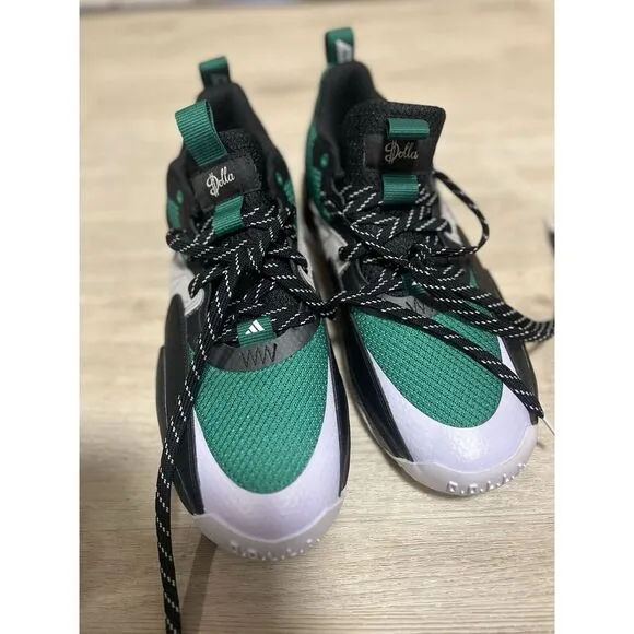 adidas Dame Certified EXTPLY 2.0 'Black Court Green' ID1808 Mens Size 10.5 Shoes