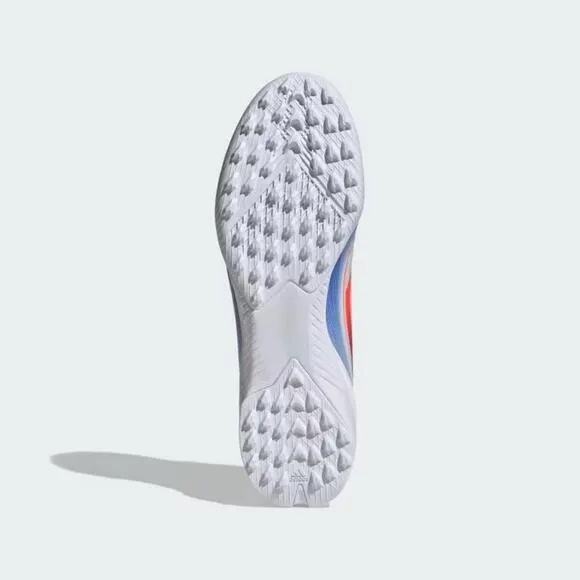 Adidas F50 League IF1343 Unisex White Solar Red Blue Turf Soccer Shoes TF2627