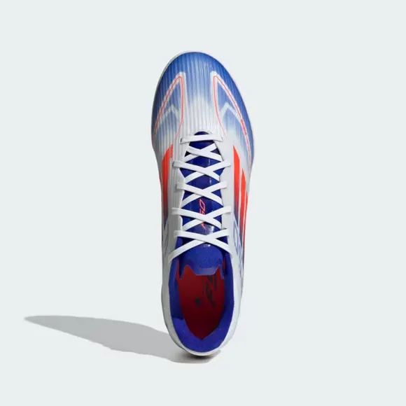 Adidas F50 League IF1343 Unisex White Solar Red Blue Turf Soccer Shoes TF2627