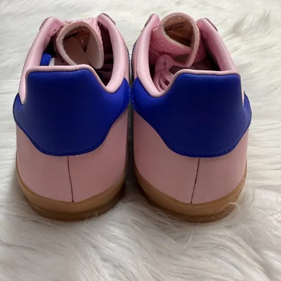 Adidas Gazelle Indoor Low Womens Casual Shoes Pink Blue JI1371 NEW Multi Sz