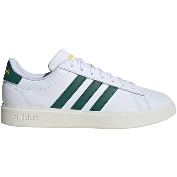 Adidas Grand Court 2.0 NWT white &amp; green men’s 12 shoes