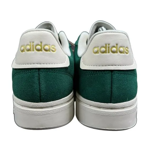 Adidas Grand Court Alpha Collegiate Green White Gold Shoes ID8853 Women's Sz 11