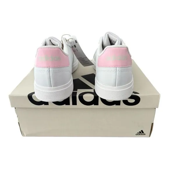 Adidas Grand Court 2.0 Big Kids Youth Size 6 IH4886 White Pink Green