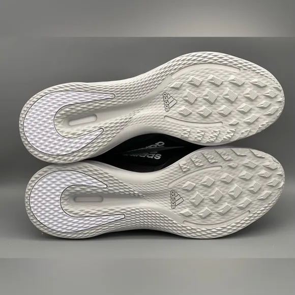 Adidas Icon 7 Baseball Turf Shoes S23711 Black White Men's Size 12.5 NEW
