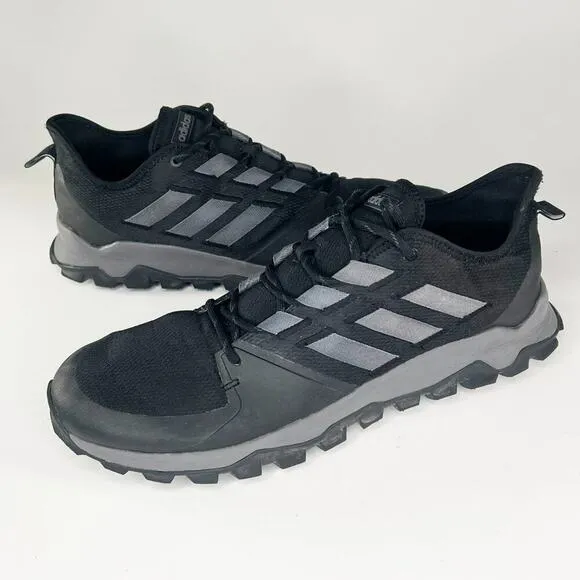 Adidas Kanadia Trail Running Sneakers Shoes Core Black Men 14