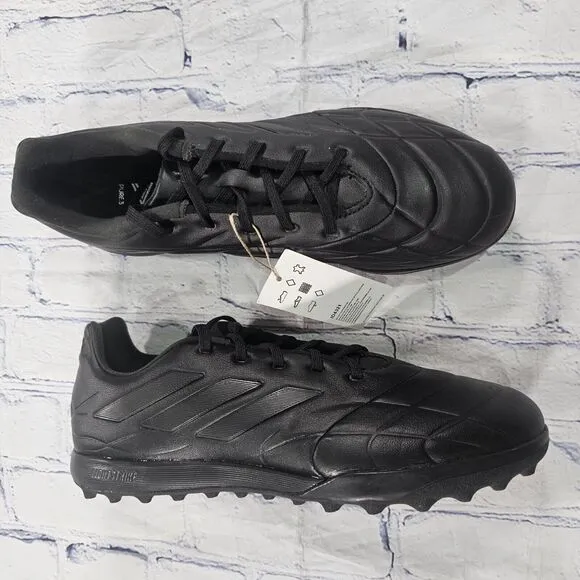Adidas MENS 11 WOMENS 12 Copa Pure.3 TF Turf Soccer Cleats Shoes Black