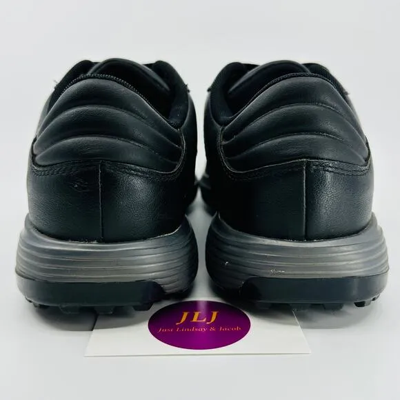 Adidas Men's 360 Bounce Adipower Black Leather Golf Shoes F33681 Size 10.5