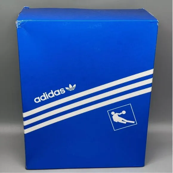 Adidas Mens Forum 84 High Court Leather White Green Red Size 8 Basketball NEW