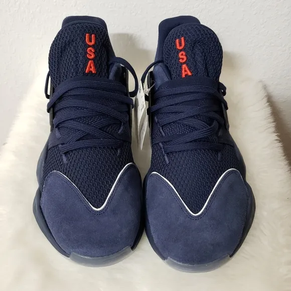 Adidas Men's Harden Vol.4 GCA 'Team USA' Basketball Shoes Sneakers
