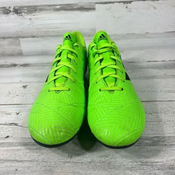 Adidas Mens Nemeziz Messi‎ 18.4 FXG Soccer Cleats Athletic Shoes Green US 13