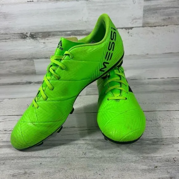 Adidas Mens Nemeziz Messi‎ 18.4 FXG Soccer Cleats Athletic Shoes Green US 13
