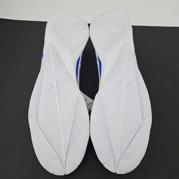 Adidas Men's Predator Edge.3 Turf Shoes White/Yellow/Blue Men's Size 10 New