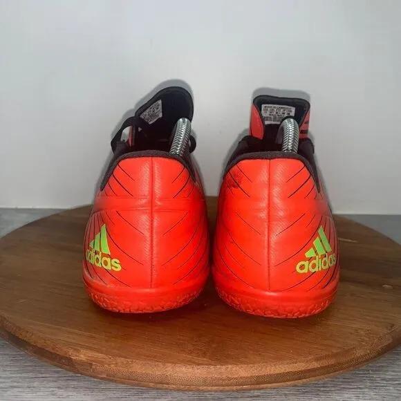 Adidas Men's Size US 11 Messi 15.3 Black Orange Football Indoor Soccer Shoes