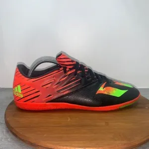 Adidas Men's Size US 11 Messi 15.3 Black Orange Football Indoor Soccer Shoes