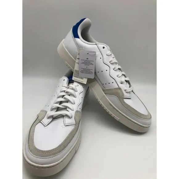 Adidas Men's Supercourt Originals EF5885 White/Blue Men's Size 13 NWT🛒